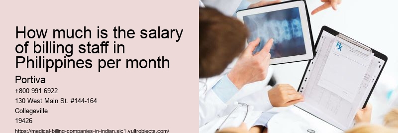 How much is the salary of billing staff in Philippines per month